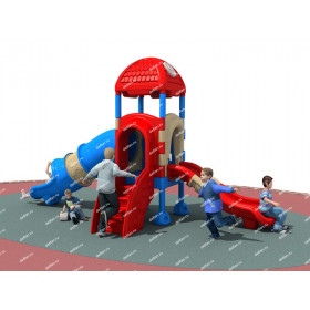 Игровая детская площадка "Кроха 2" 4,7*1,9*3,1м
