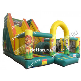 Надувной батут "Чудо мир" 7*7*5,5м